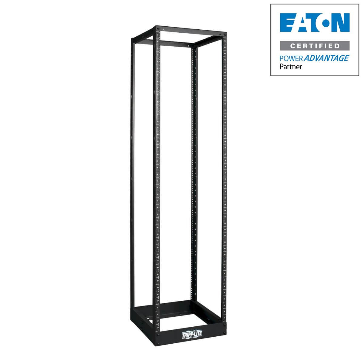 Tripp Lite Sr4Post 45U Smartrack 4-Post Open Frame Rack, 1000 Lbs (453.6 Kgs) Capacity - Organize And Secure Network Rack Equipment