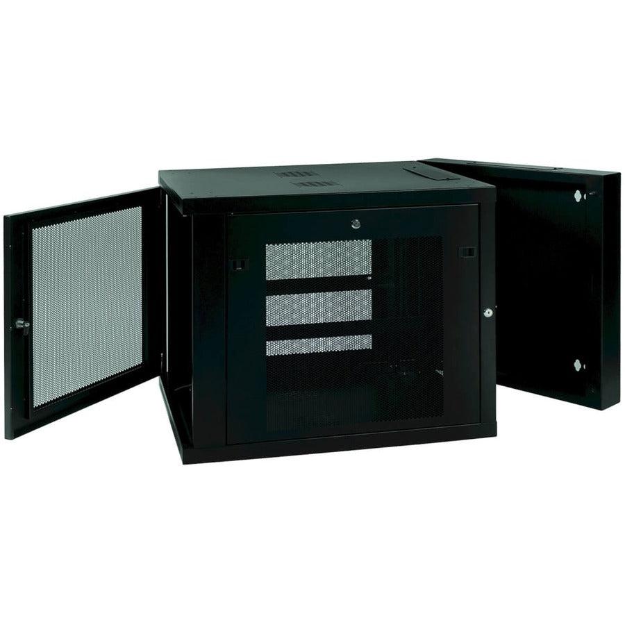 Tripp Lite SRW12US33 12U Server Rack Wall Mount Cabinet - SmartRack Enclosure with Hinged Back