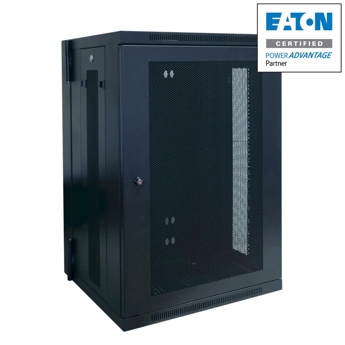 Tripp Lite Srw18Us Smartrack 18U Low-Profile Switch-Depth Wall-Mount Rack Enclosure Cabinet, Hinged Back