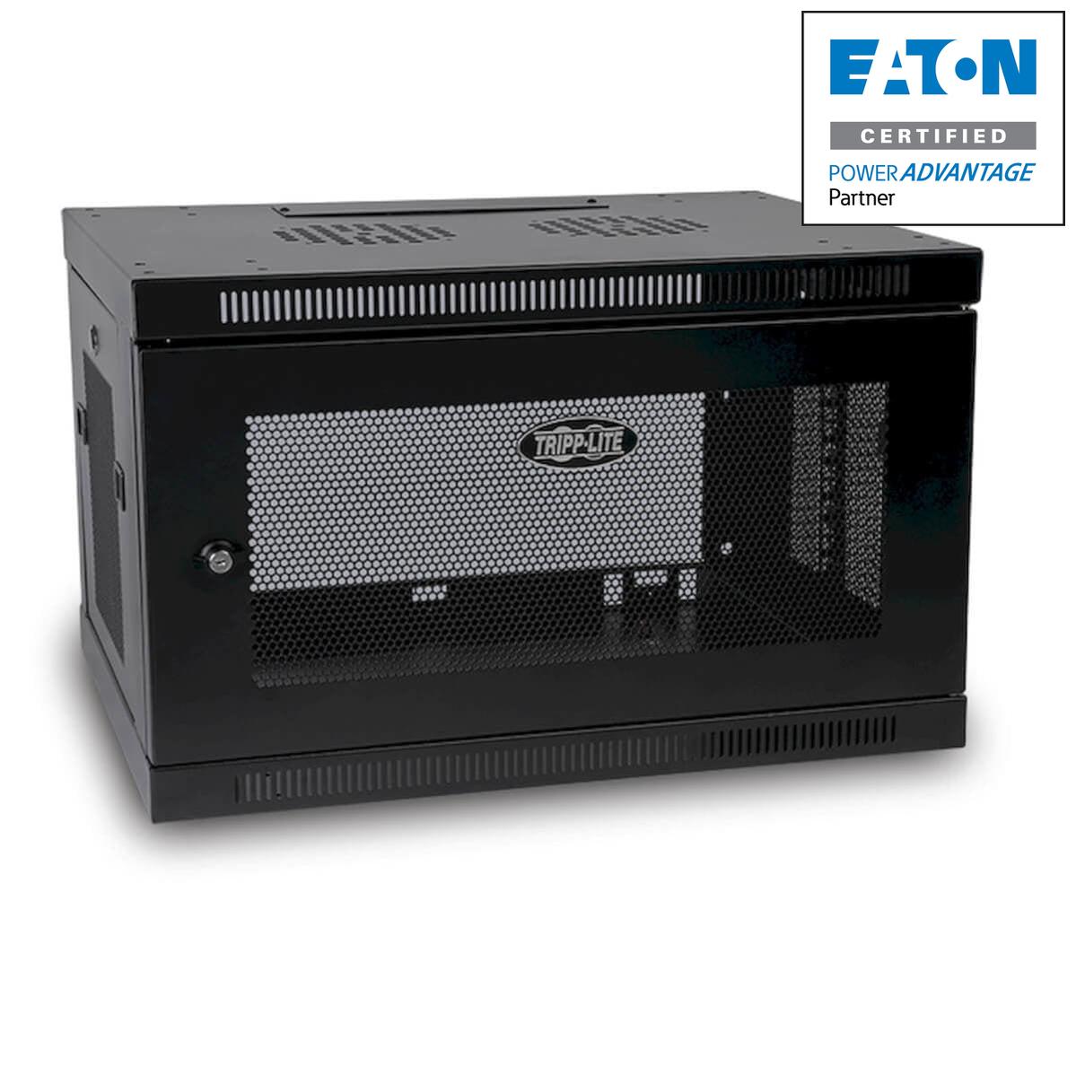 Tripp Lite Srw6U Smartrack 6U Wall Mount Mini Rack Enclosure, Low-Profile, Switch-Depth