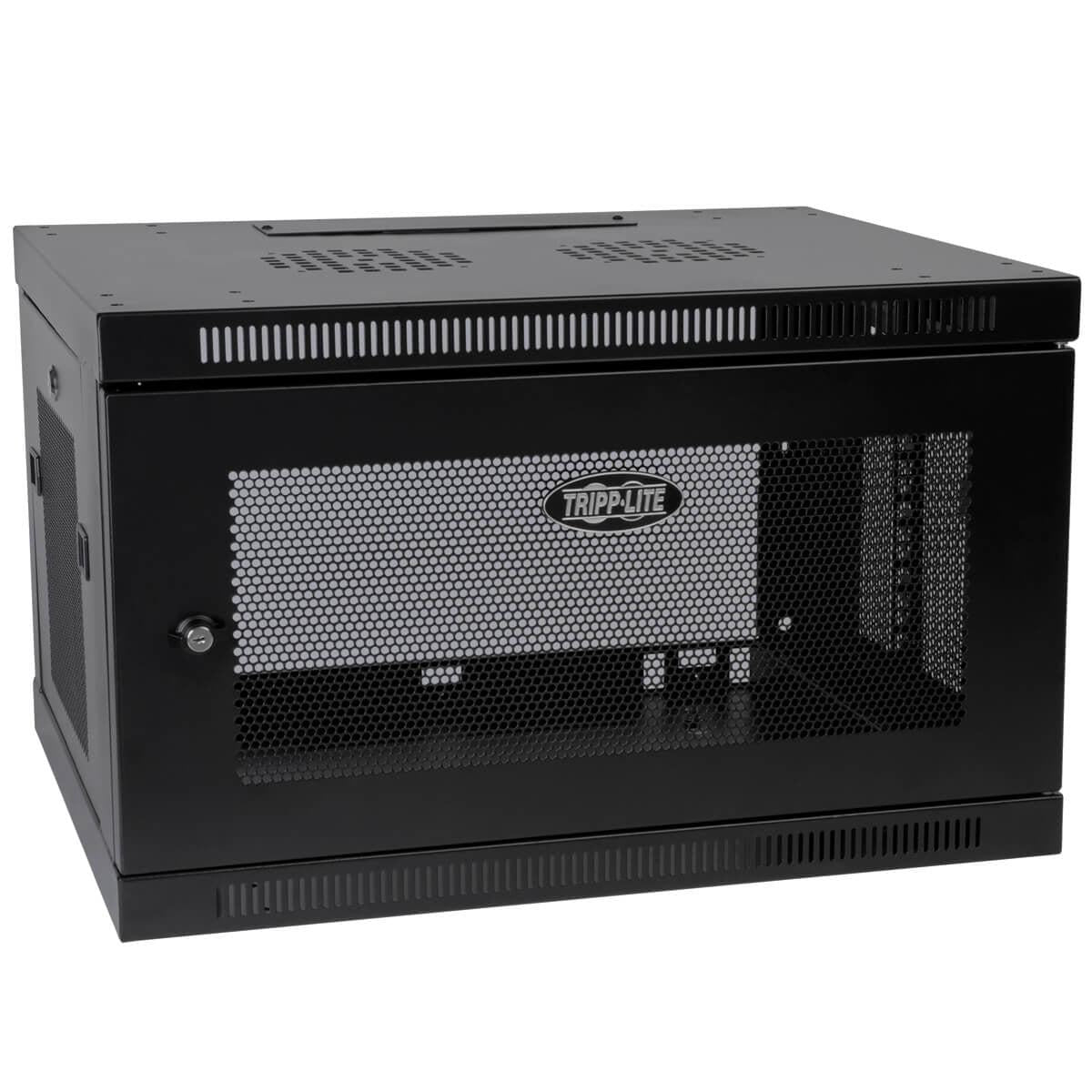 Tripp Lite Srw6Udp Smartrack 6U Low-Profile Switch-Depth-Plus Wall-Mount Mini Rack Enclosure