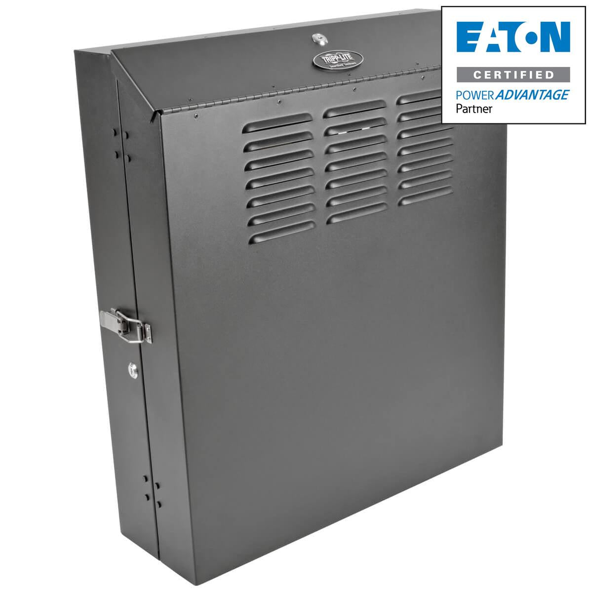 Tripp Lite Srwf4U Smartrack 4U Low-Profile Vertical-Mount Switch-Depth Wall-Mount Rack Enclosure Cabinet