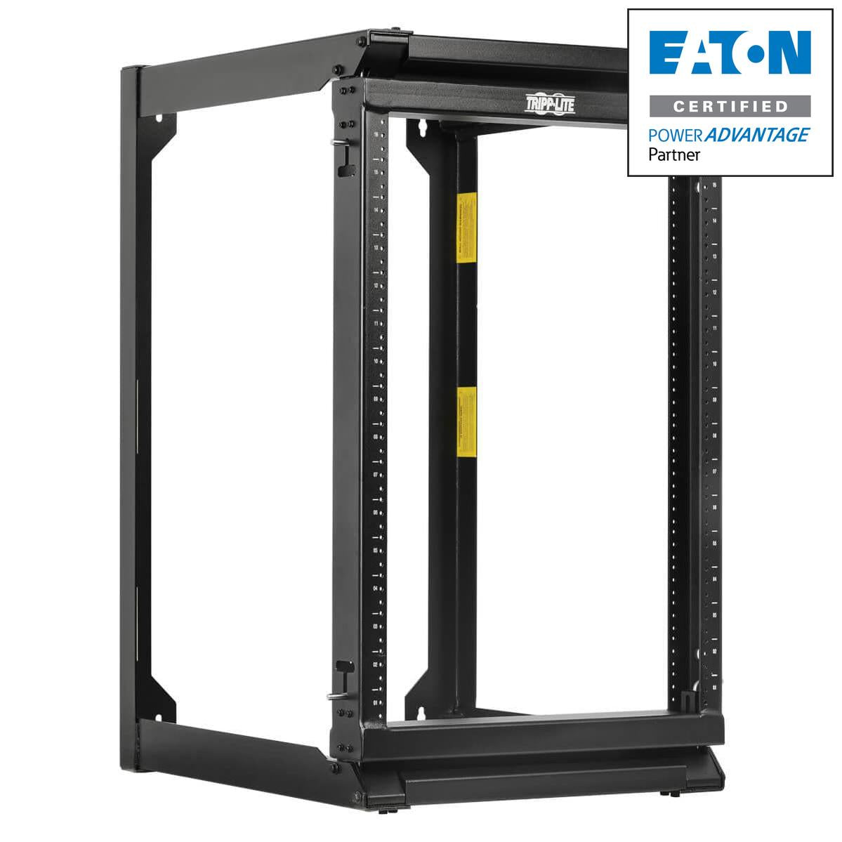 Tripp Lite Srwo16Us Smartrack 16U Wall-Mount 2-Post Open Frame Rack, Hinged Front, Heavy Duty