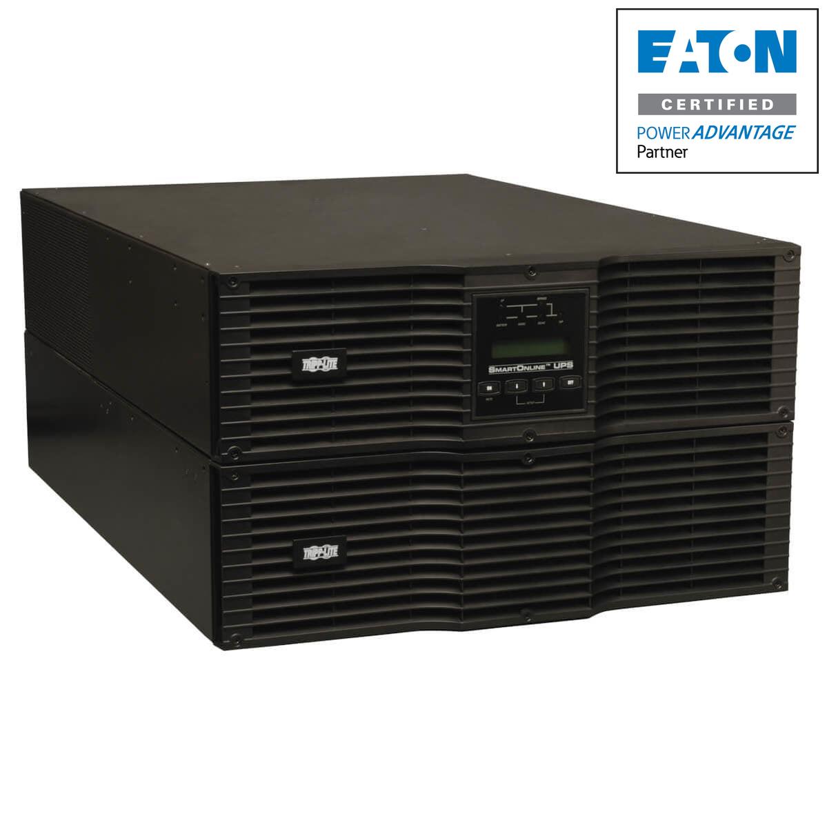 Tripp Lite Su10000Rt3Utaa Smartonline 208/240V 10Kva On-Line Ups – Double Conversion, 9Kw, 6U, Network Card Option, Taa Compliant