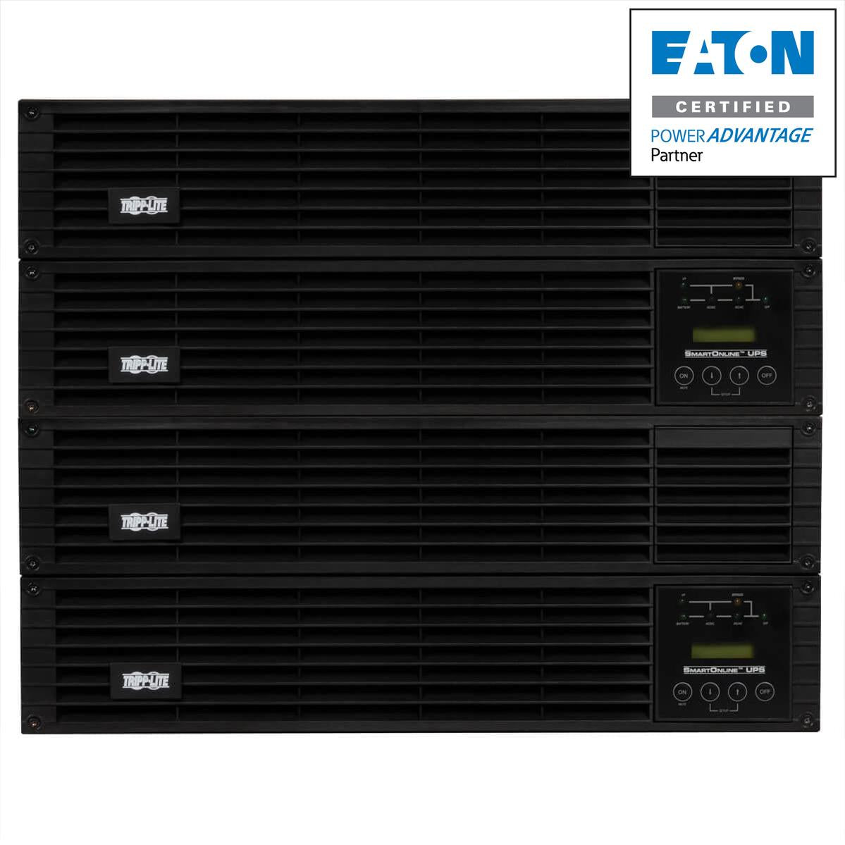 Tripp Lite Su12Krt4Uhw Smartonline 200-240V 12Kva 10.8Kw Double-Conversion Ups, N+1, 8U, Extended Run, Network Card Slot, Usb, Db9, Bypass, Hardwire