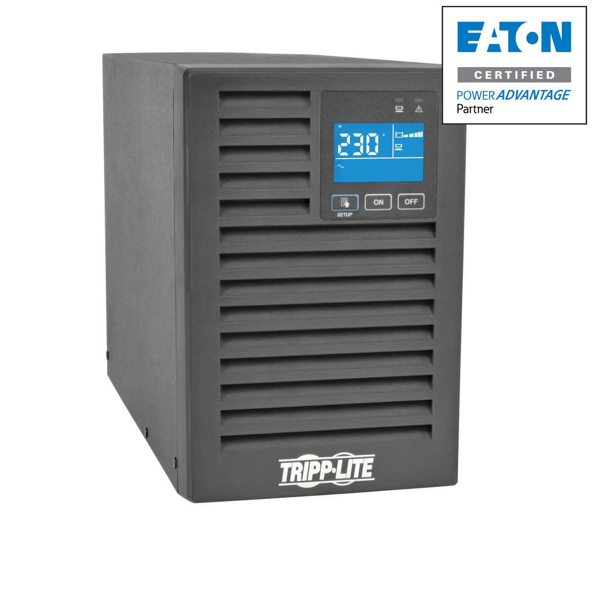 Tripp Lite Suint1000Xlcd Smartonline 230V 1Kva 900W On-Line Double-Conversion Ups, Tower, Extended Run, Network Card Options, Lcd, Usb, Db9