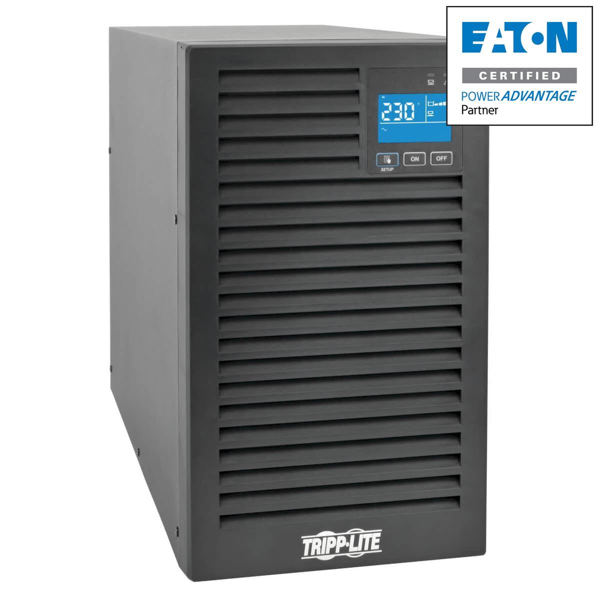 Tripp Lite Suint3000Xlcd Smartonline 230V 3Kva 2700W On-Line Double-Conversion Ups, Tower, Extended Run, Network Card Options, Lcd, Usb, Db9