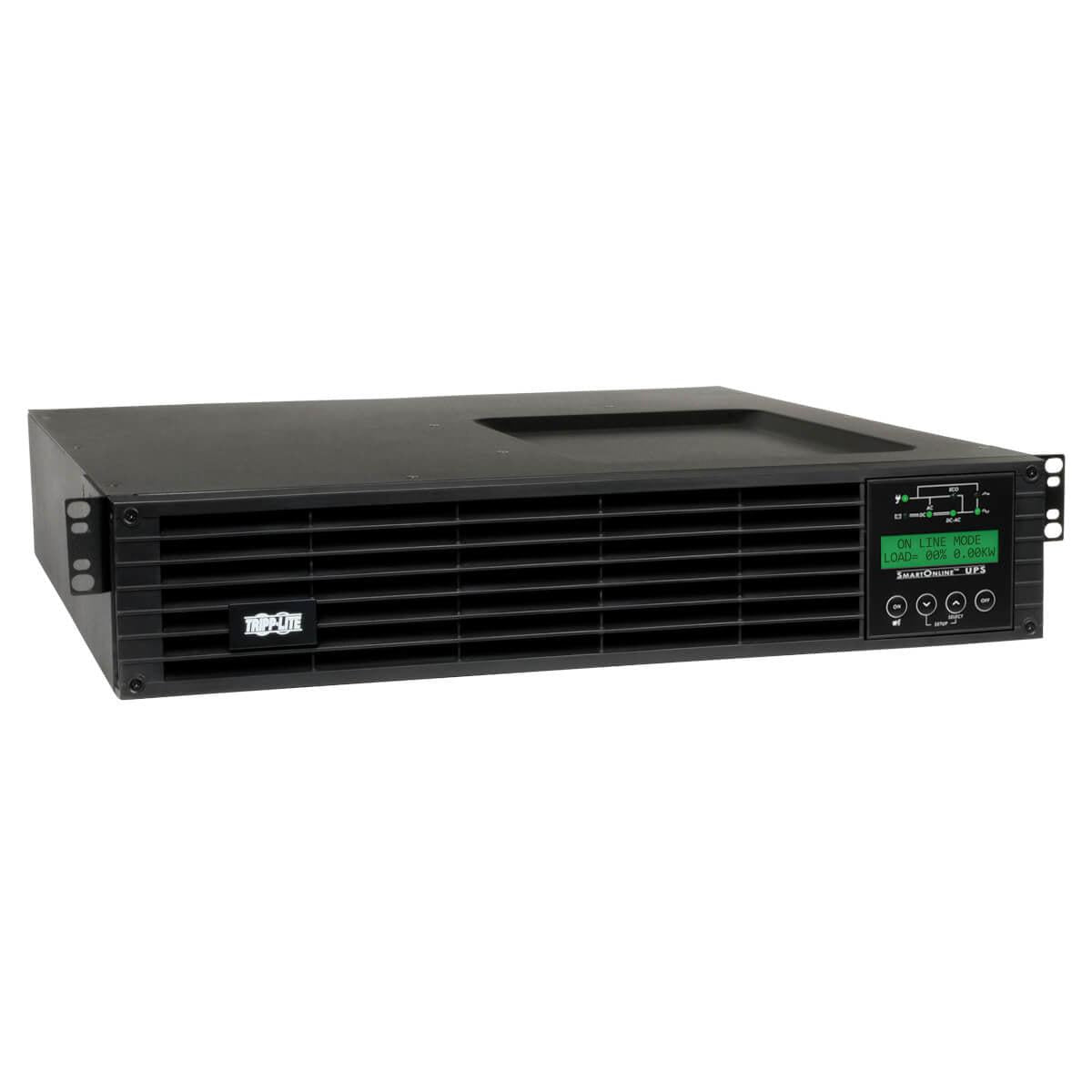 Tripp Lite Smartonline 100-127V 1.5Kva 1.35Kw On-Line Double-Conversion Ups, Extended Run, Snmp, Webcard, 2U Rack/Tower, Lcd Display, Usb, Db9 Serial
