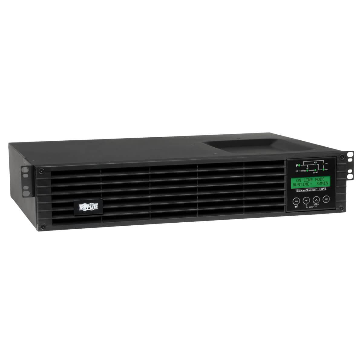 Tripp Lite Smartonline 100-127V 1Kva 900W On-Line Double-Conversion Ups, Extended Run, Snmp, Webcard, 2U Rack/Tower, Lcd Display, Usb, Db9 Serial