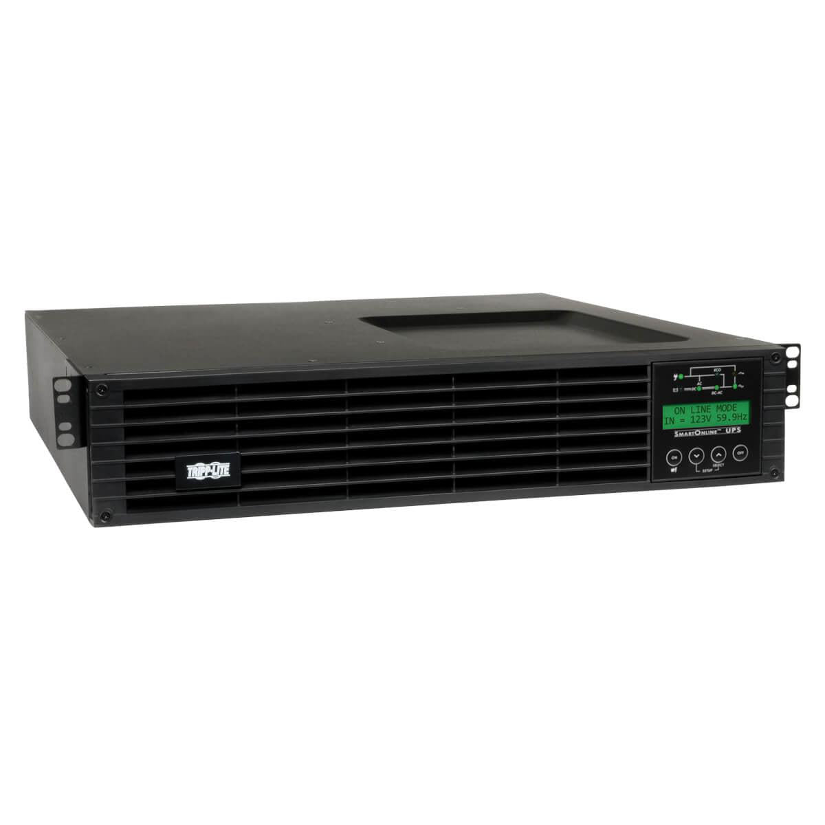 Tripp Lite Smartonline 100-127V 2.2Kva 1.8Kw On-Line Double-Conversion Ups, Extended Run, Snmp, Webcard, 2U Rack/Tower, Lcd Display, Usb, Db9 Serial