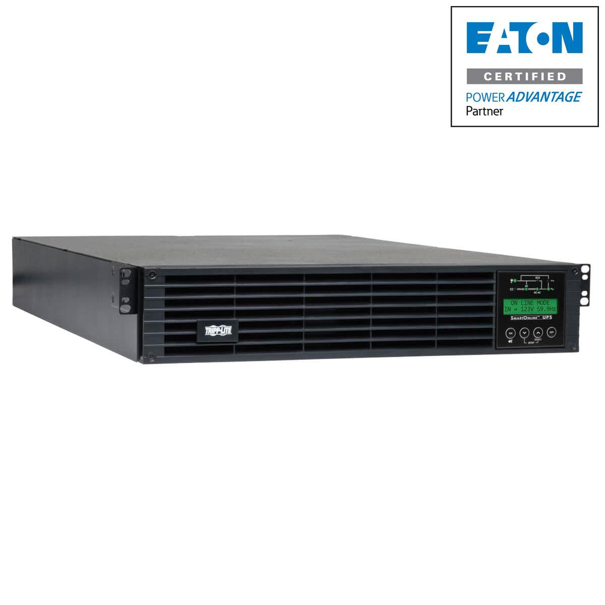 Tripp Lite Smartonline 100-127V 3Kva 2.7Kw On-Line Double-Conversion Ups, Extended Run, Snmp, Webcard, 2U Rack, Lcd Display, Usb, Db9 Serial