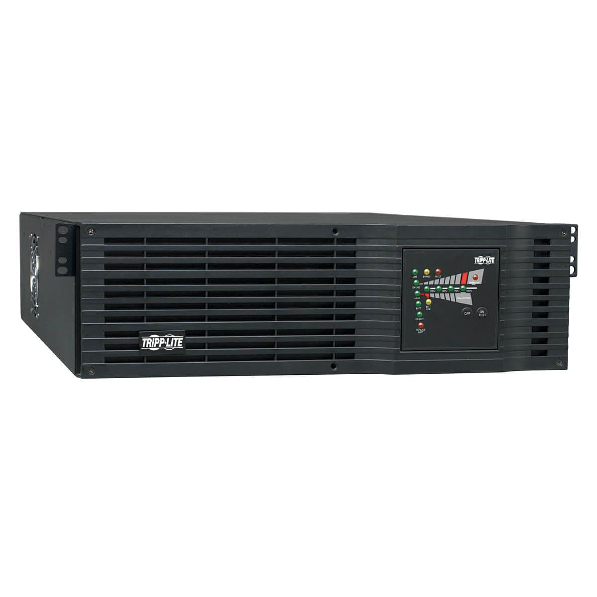 Tripp Lite Smartonline 110-120V 3Kva 2.4Kw On-Line Double-Conversion Ups, Extended Run, Snmp, Webcard, 3U Rack/Tower, Usb, Db9 Serial, Hardwire