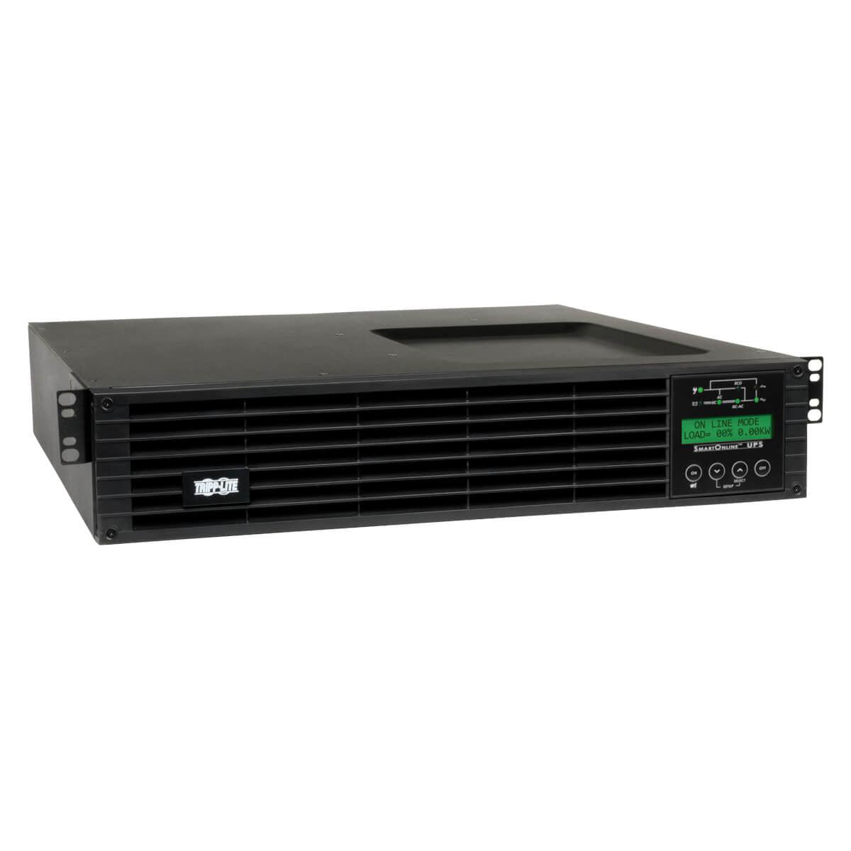 Tripp Lite Smartonline 120V 1.5Kva 1.35Kw Double-Conversion Ups, 2U Rack/Tower, Extended Run, Preinstalled Network Management Card, Lcd, Usb, Db9
