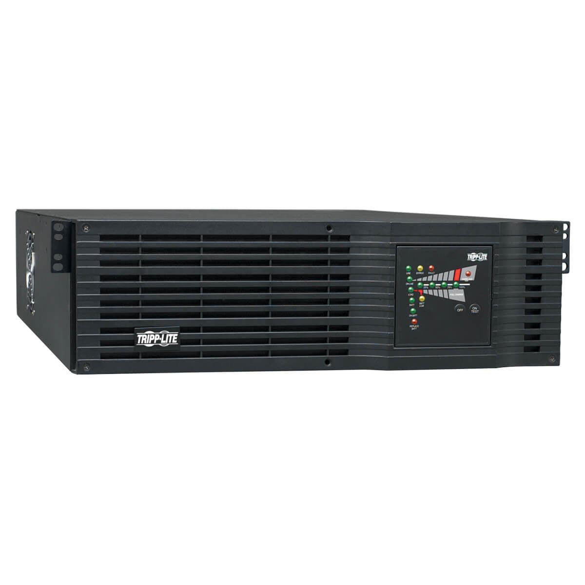 Tripp Lite Smartonline 120V 3Kva 2.4Kw On-Line Double-Conversion Ups, Extended Run, Snmp, Webcard, 3U Rack/Tower, Usb, Db9 Serial