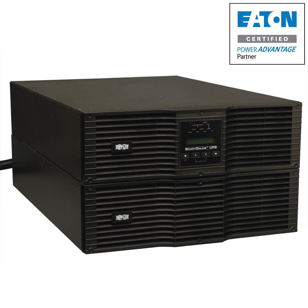 Tripp Lite Smartonline 200-240V 8Kva 7.2Kw On-Line Double-Conversion Ups, Extended Run, Snmp, Webcard, 6U Rack/Tower, Usb, Db9 Serial, Bypass Switch