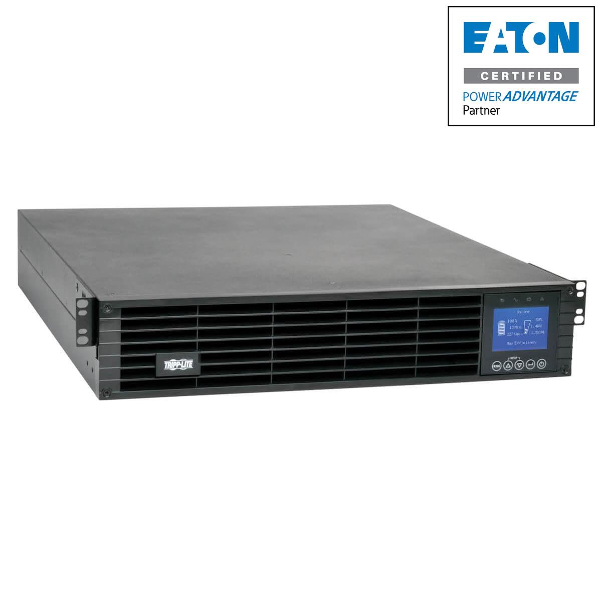 Tripp Lite Smartonline 208/240V 3Kva 2.7Kw Double-Conversion Ups, 2U, Extended Run, Network Card Slot, Lcd, Usb, Db9, Energy Star