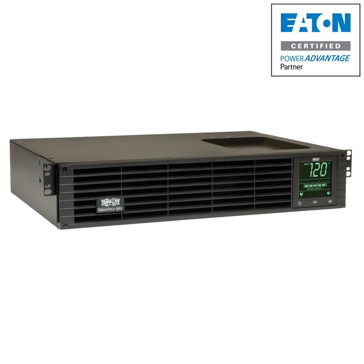 Tripp Lite Smartpro 120V 1.5Kva 1.35Kw Line-Interactive Sine Wave Ups, Snmp, Webcard Option, 2U Rack, Lcd, Usb, Db9 Serial