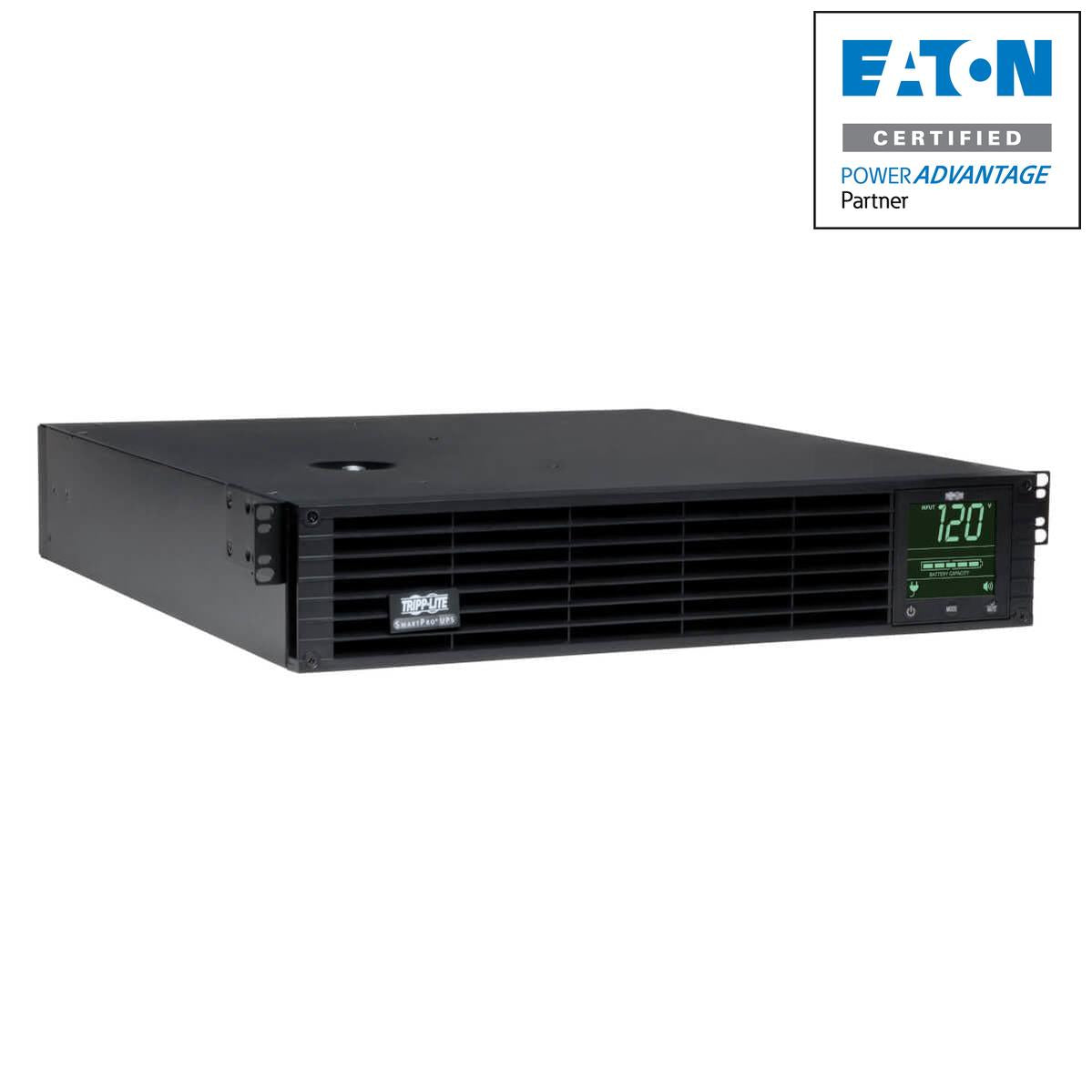 Tripp Lite Smartpro 120V 2000Va 1920W Line-Interactive Sine Wave Ups, 2U, Extended Run, Lcd, Usb, Db9, 8 Outlets