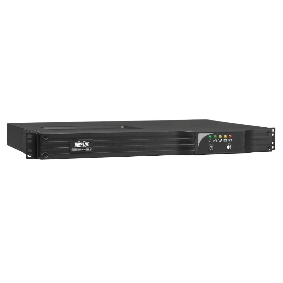Tripp Lite Smartpro 120V 750Va 600W Line-Interactive Sine Wave Ups, 1U Rackmount, Pre-Installed Snmpwebcard, Usb, Db9 Serial
