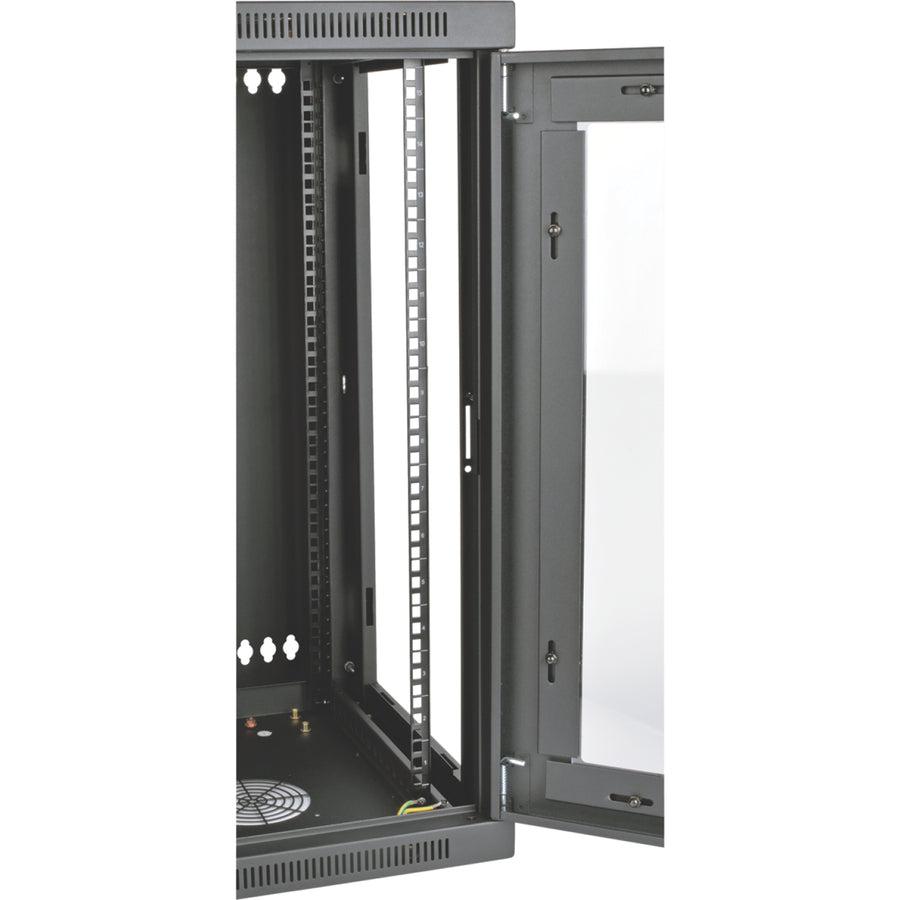 Tripp Lite SmartRack 15U Wall-Mount Rack - Switch-Depth Network Cabinet with Hinged Back | SRW15USG