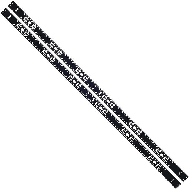 Tripp Lite Smartrack 42U Single-Width Vertical Cable Management Bars - 1 Pair - Rack Cable Management Bar - Black - 42U (Pack Of 2)