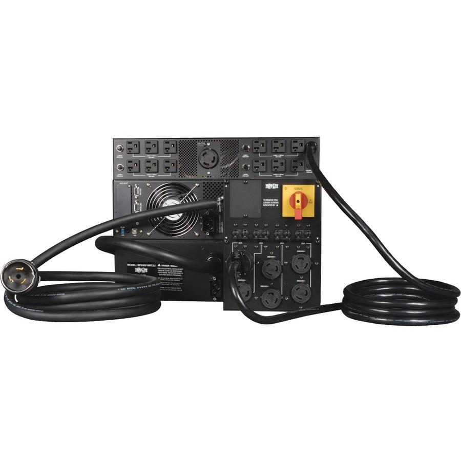 Tripp Lite Smartonline 208/120V 8Kva 7.2Kw On-Line Double-Conversion Ups, Extended Run, Snmp, Su8000Rt3Un50Tf