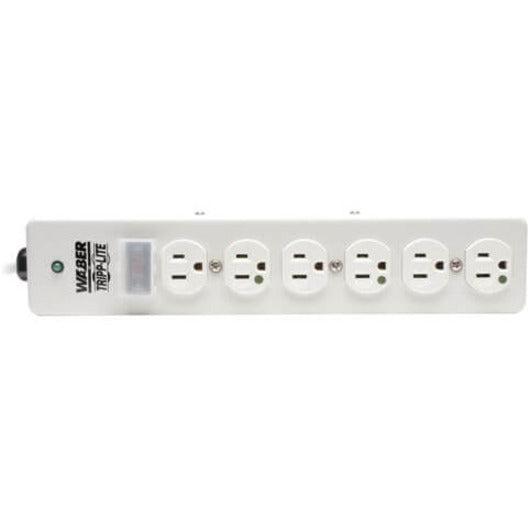 Tripp Lite Sps606Hgra Surge Protector White 6 Ac Outlet(S) 120 V 3 M