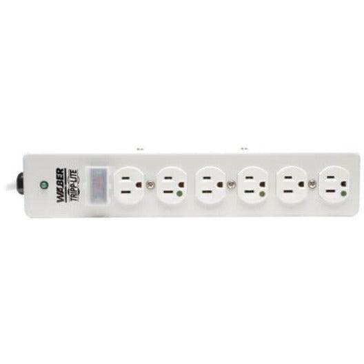 Tripp Lite Sps610Hgra Surge Protector White 6 Ac Outlet(S) 120 V 3 M