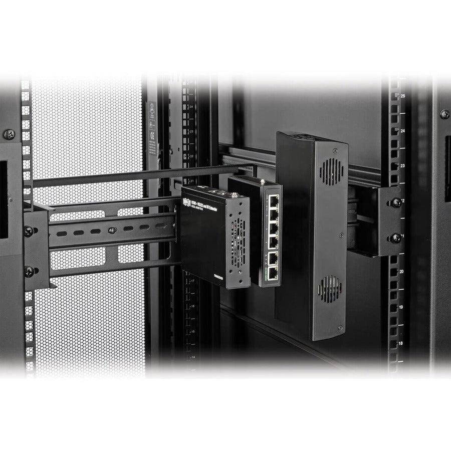 Tripp Lite Srdinrail2U Adjustable Rack-Mount Din Rail Kit – Top Hat, Mini Top Hat And G-Style Rails