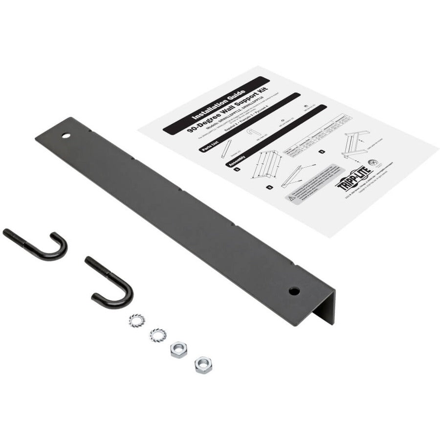 Tripp Lite Srlwallsppt12 Wall Support Kit For 12 In. Cable Runway, Straight And 90-Degree - Hardware Included