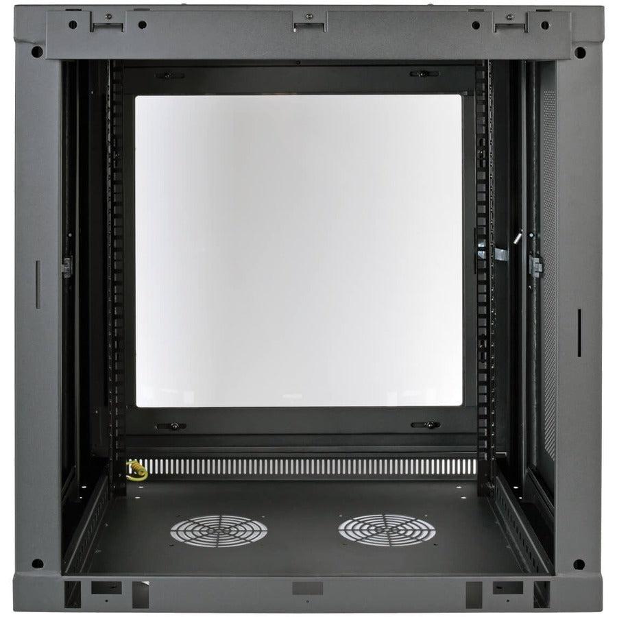 Tripp Lite Srw12Ug Smartrack 12U Low-Profile Switch-Depth Wall-Mount Small Rack Enclosure, Clear Acrylic Window