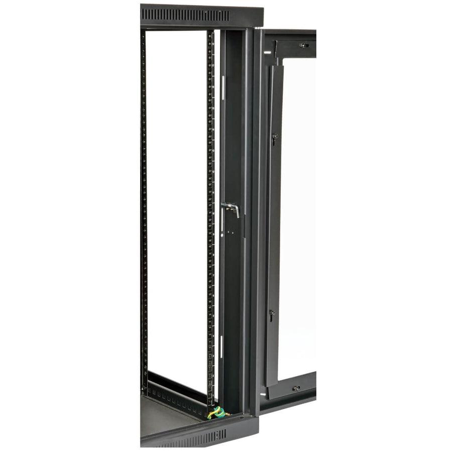 Tripp Lite Srw18Usdpg Smartrack 18U Ups-Depth Wall-Mount Half-Height Rack Enclosure, Clear Acrylic Window, Hinged Back