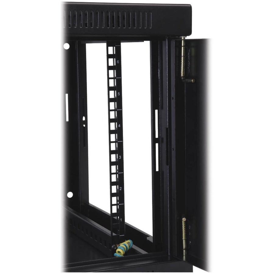 Tripp Lite Srw6Ug Smartrack 6U Low-Profile Switch-Depth Wall-Mount Mini Rack Enclosure With Clear Acrylic Window