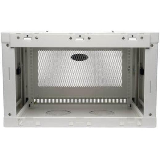 Tripp Lite Srw6Uw Smartrack 6U Low-Profile Switch-Depth Wall-Mount Mini Rack Enclosure, White