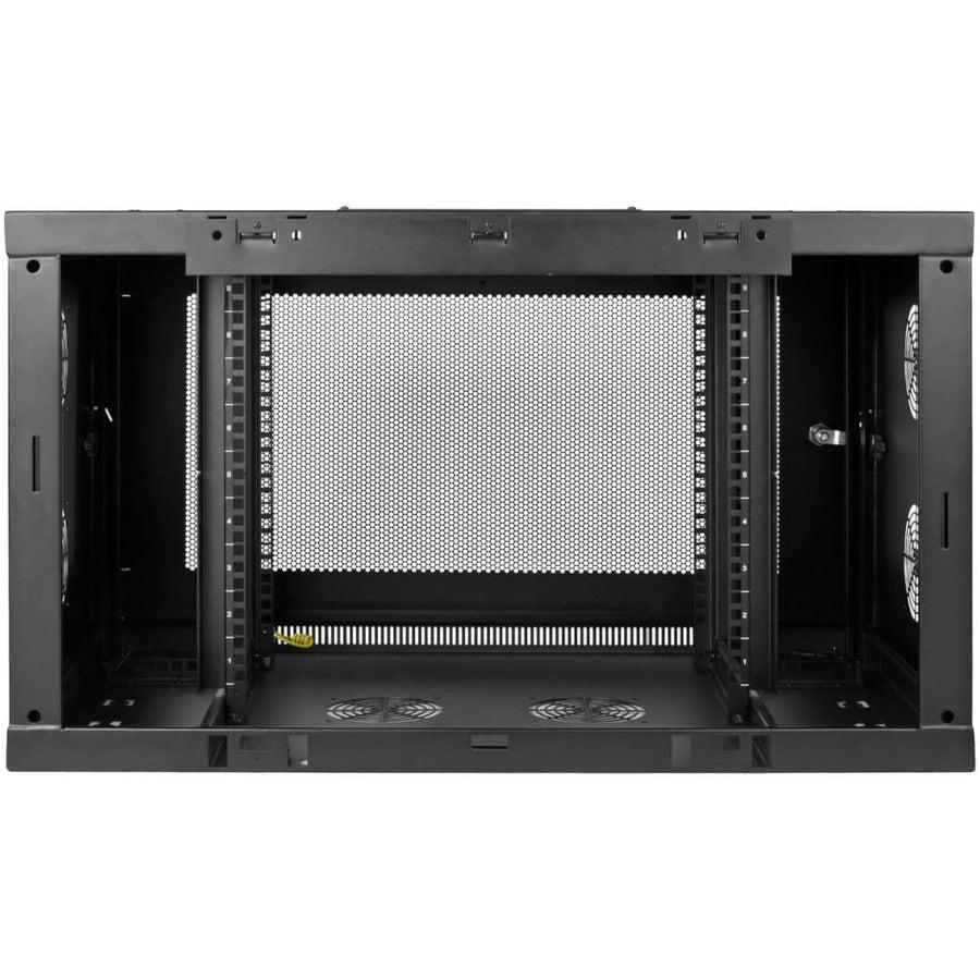 Tripp Lite Srw9Udpvrt Smartrack 9U Low-Profile Switch-Depth-Plus Wall-Mount Mini Rack Enclosure, Wide