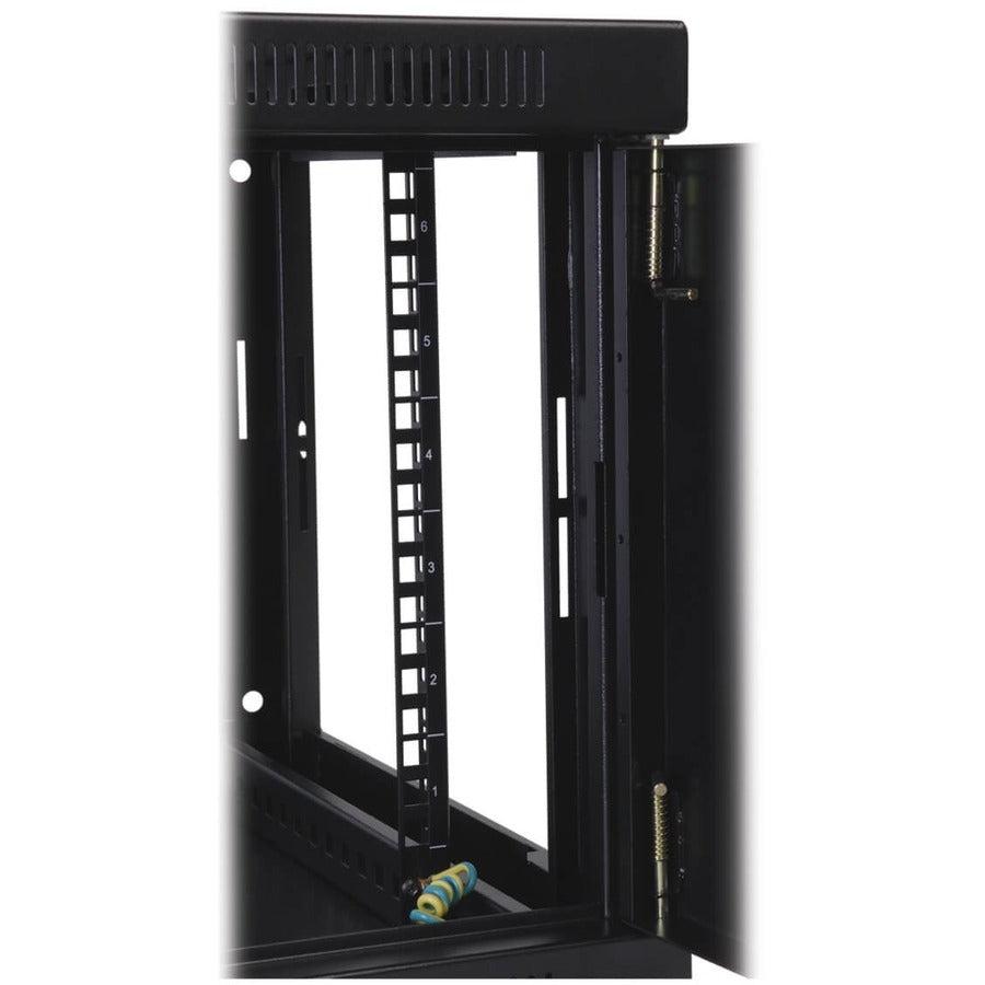 Tripp Lite Srw9Ug Smartrack 9U Low-Profile Switch-Depth Wall-Mount Mini Rack Enclosure, Clear Acrylic Window