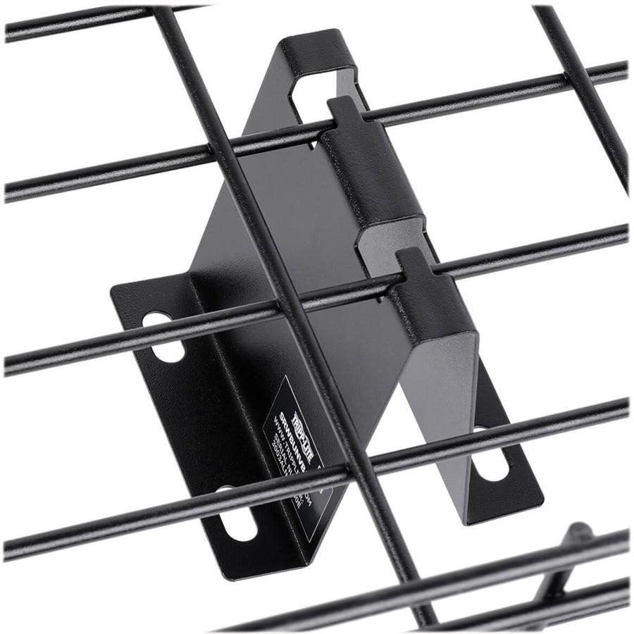 Tripp Lite Srwbunvbase Standoff Base Bracket Floor Mount For Wire Mesh Cable Trays
