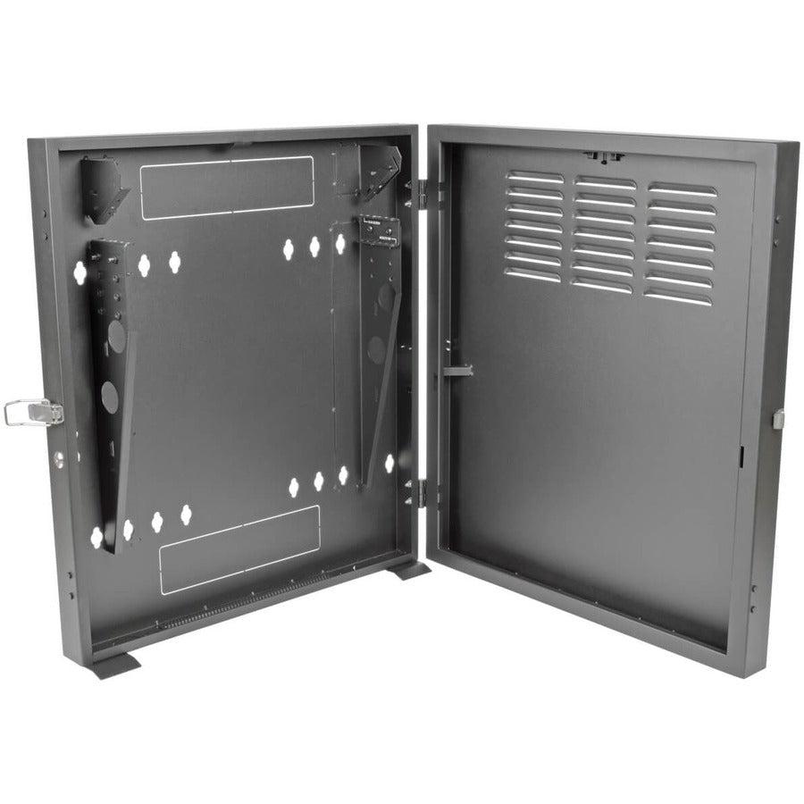 Tripp Lite Srwf2U Smartrack 2U Low-Profile Vertical-Mount Switch-Depth Wall-Mount Rack Enclosure Cabinet