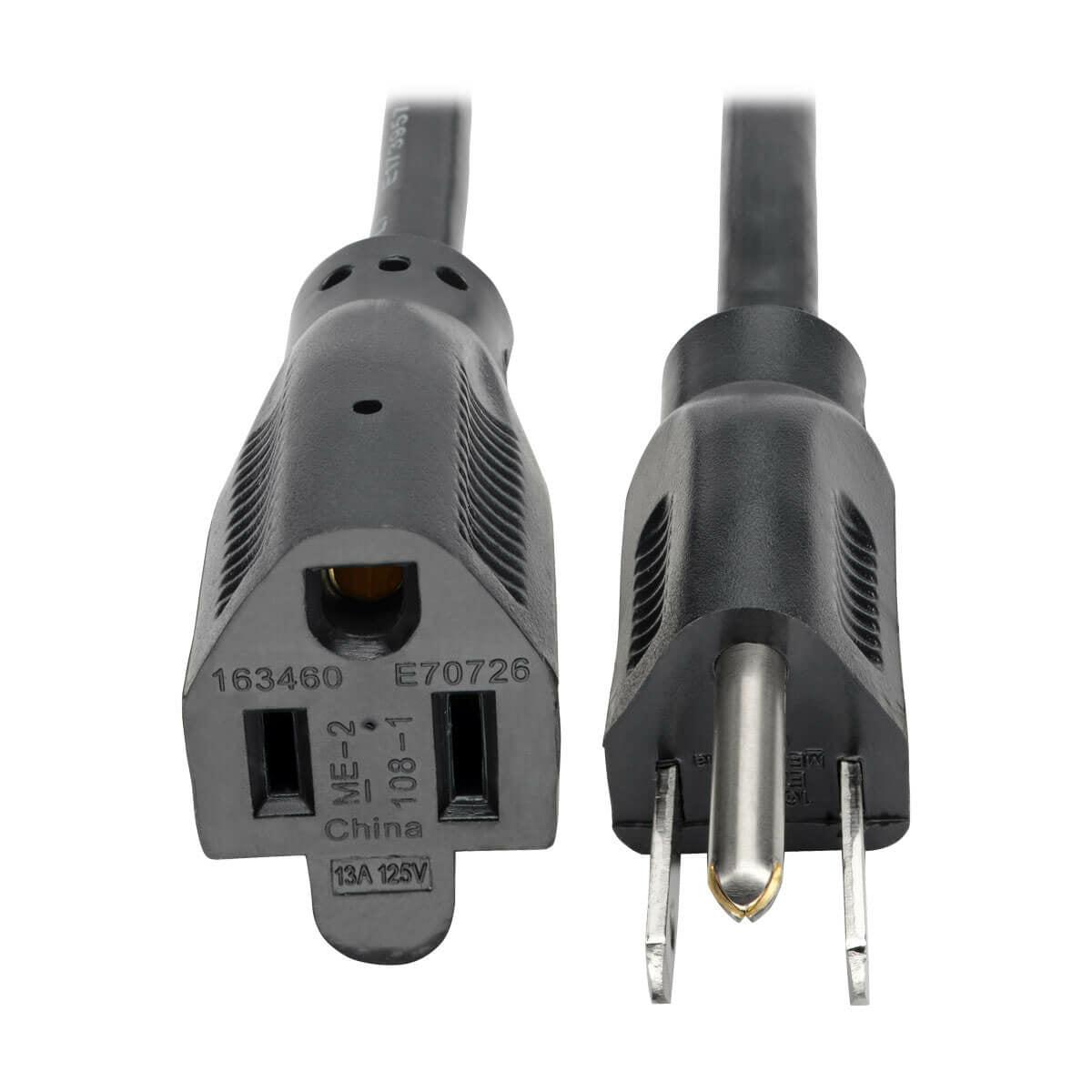 Tripp Lite Standard Power Extension Cord, 13A, 16Awg (Nema 5-15P To Nema 5-15R), 10-Ft.
