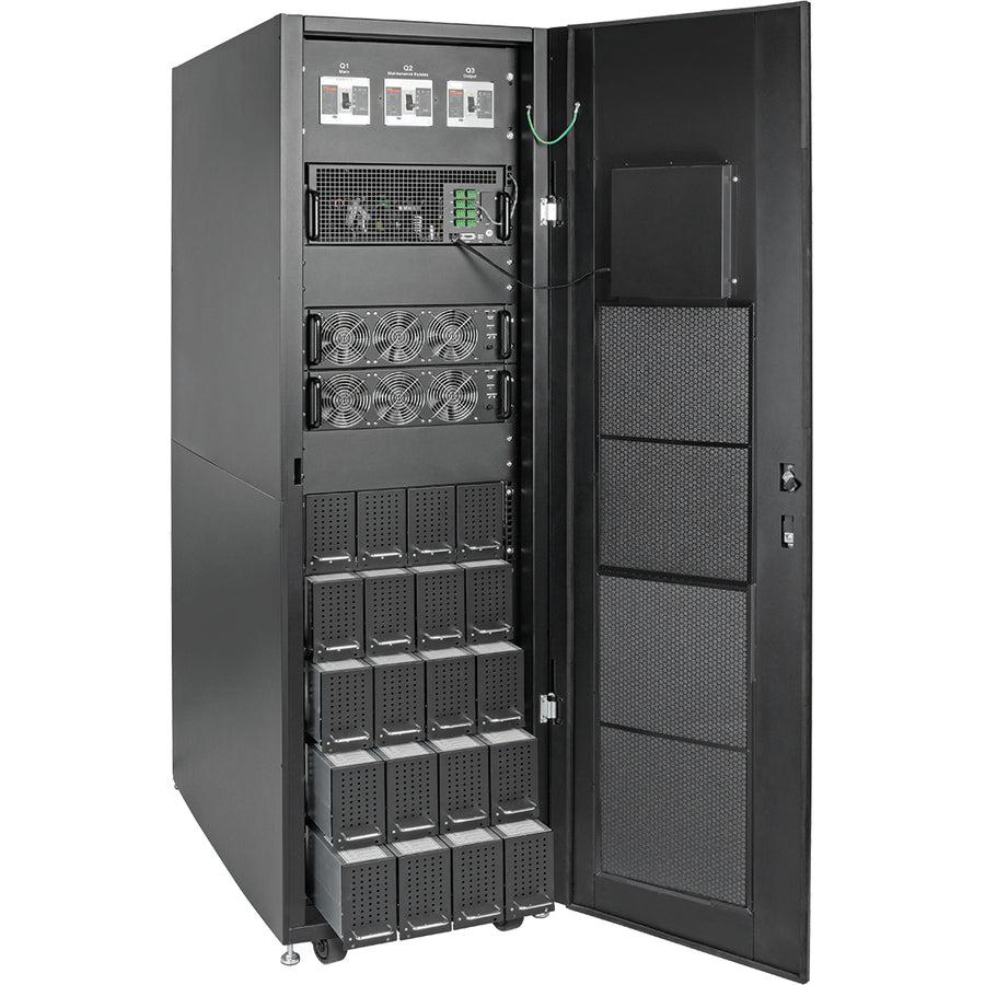 Tripp Lite Svx30Km1P4B Smartonline Svx Series 30Kva 400/230V 50/60Hz Modular Scalable 3-Phase On-Line Double-Conversion Medium-Frame Ups System, 4 Battery Modules
