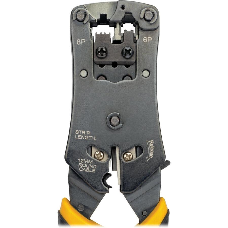 Tripp Lite T100-001-Tst Rj11/Rj12/Rj45 Wire Crimper With Built-In Cable Tester