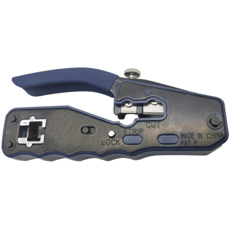 Tripp Lite T100-Pt1 Crimping Tool With Cable Stripper For Pass-Through Rj45 Plugs