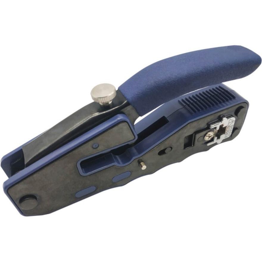 Tripp Lite T100-Pt1 Crimping Tool With Cable Stripper For Pass-Through Rj45 Plugs
