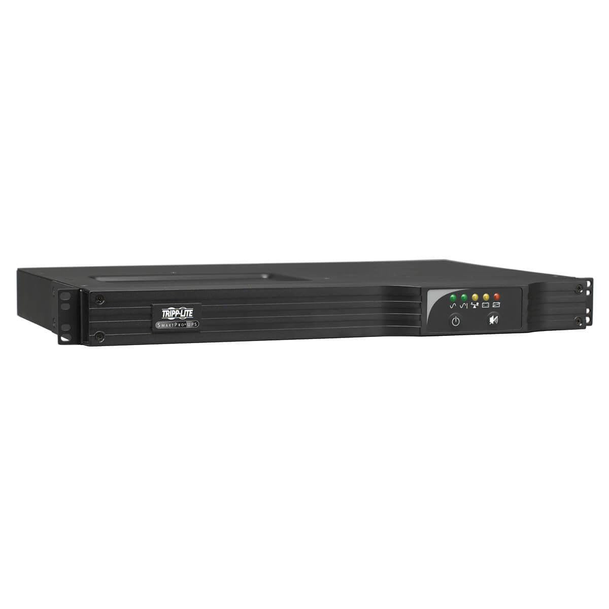 Tripp Lite Taa-Compliant Smartpro 120V 500Va 300W Line-Interactive Ups, 1U Rack/Tower, Network Card Options, Usb, Db9 Serial
