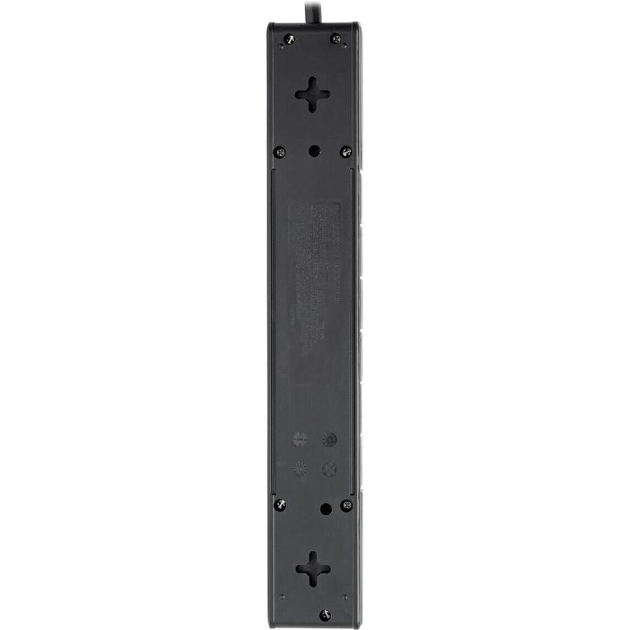 Tripp Lite Tlp608Rusbb Surge Protector Black 6 Ac Outlet(S) 2.44 M