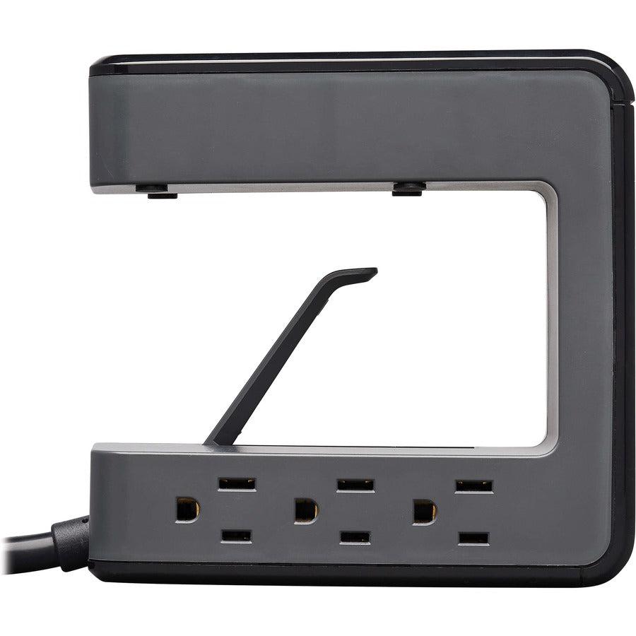 Tripp Lite Tlp648Ucbam Surge Protector Black, Grey 6 Ac Outlet(S) 120 V