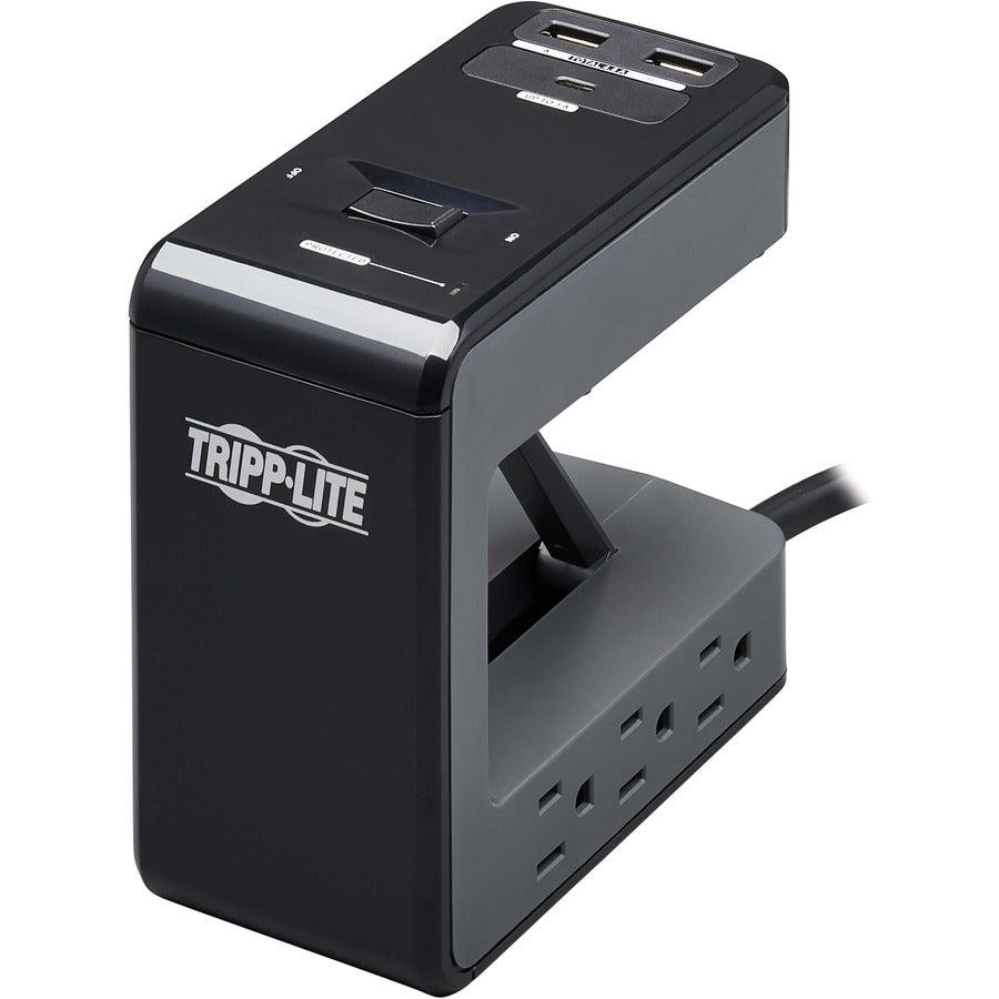Tripp Lite Tlp648Ucbam Surge Protector Black, Grey 6 Ac Outlet(S) 120 V