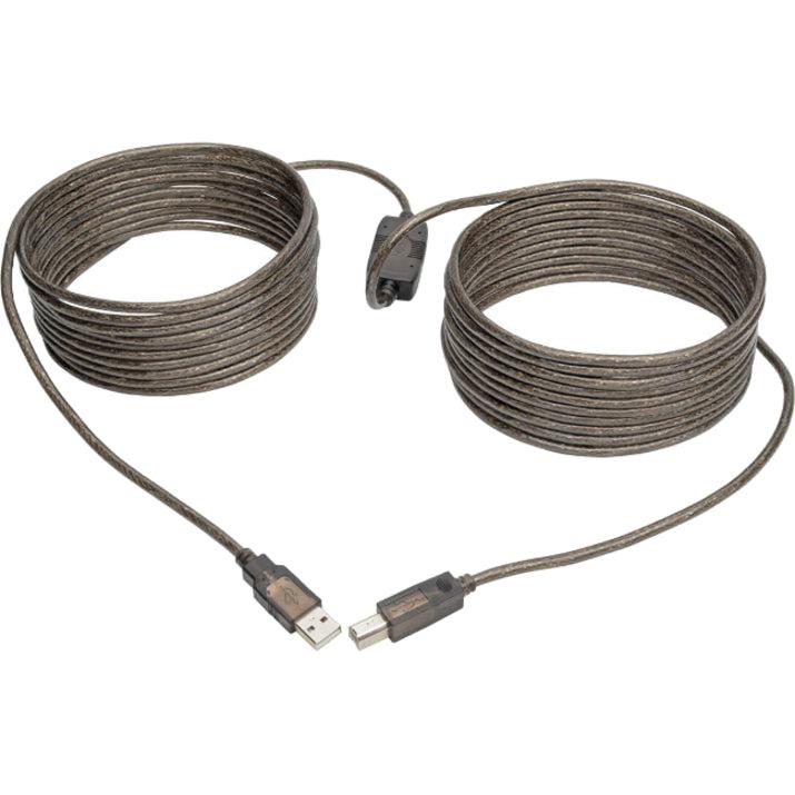 Tripp Lite U042-030 Usb 2.0 A/B Active Repeater Cable (M/M), 30 Ft. (9.14 M)