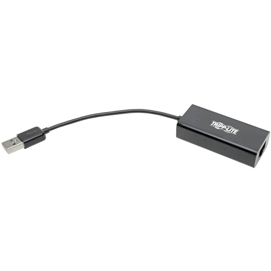 Tripp Lite U236-000-R Usb 2.0 Ethernet Nic Adapter - 10/100 Mbps, Rj45, Black