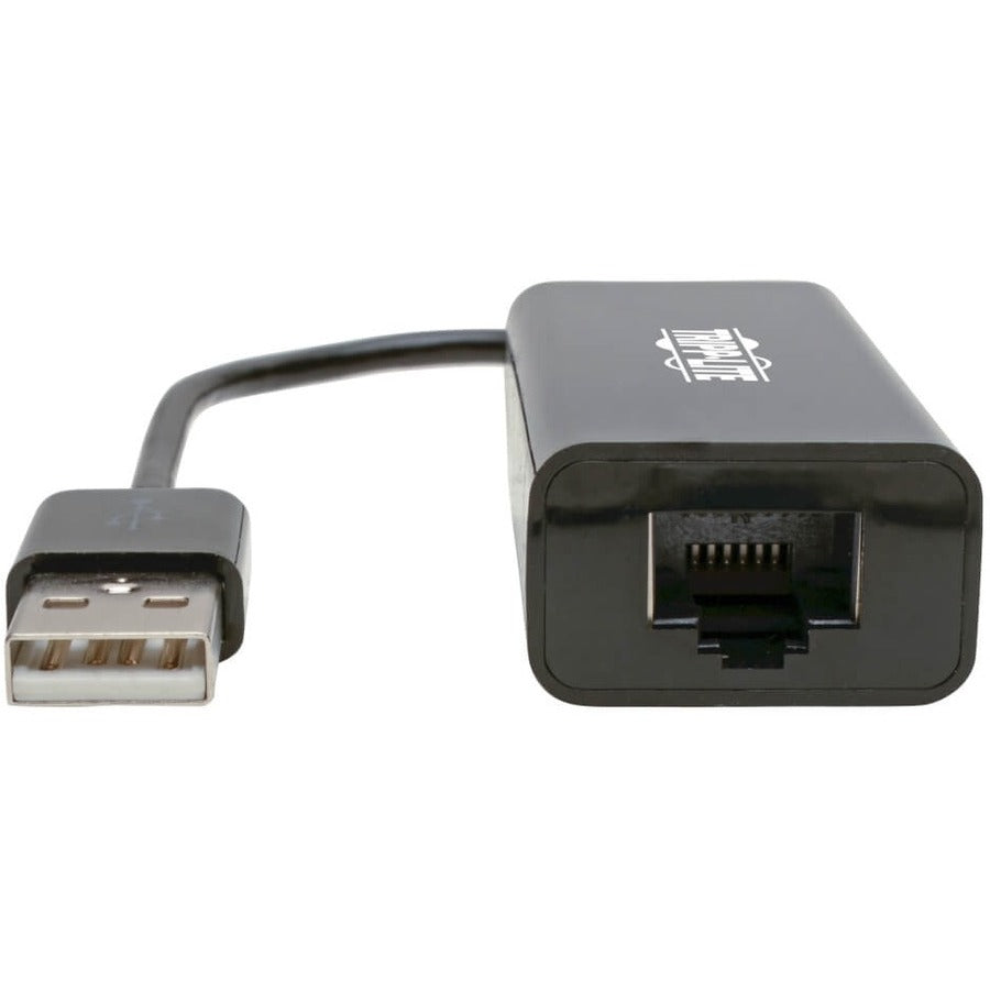 Tripp Lite U236-000-R Usb 2.0 Ethernet Nic Adapter - 10/100 Mbps, Rj45, Black